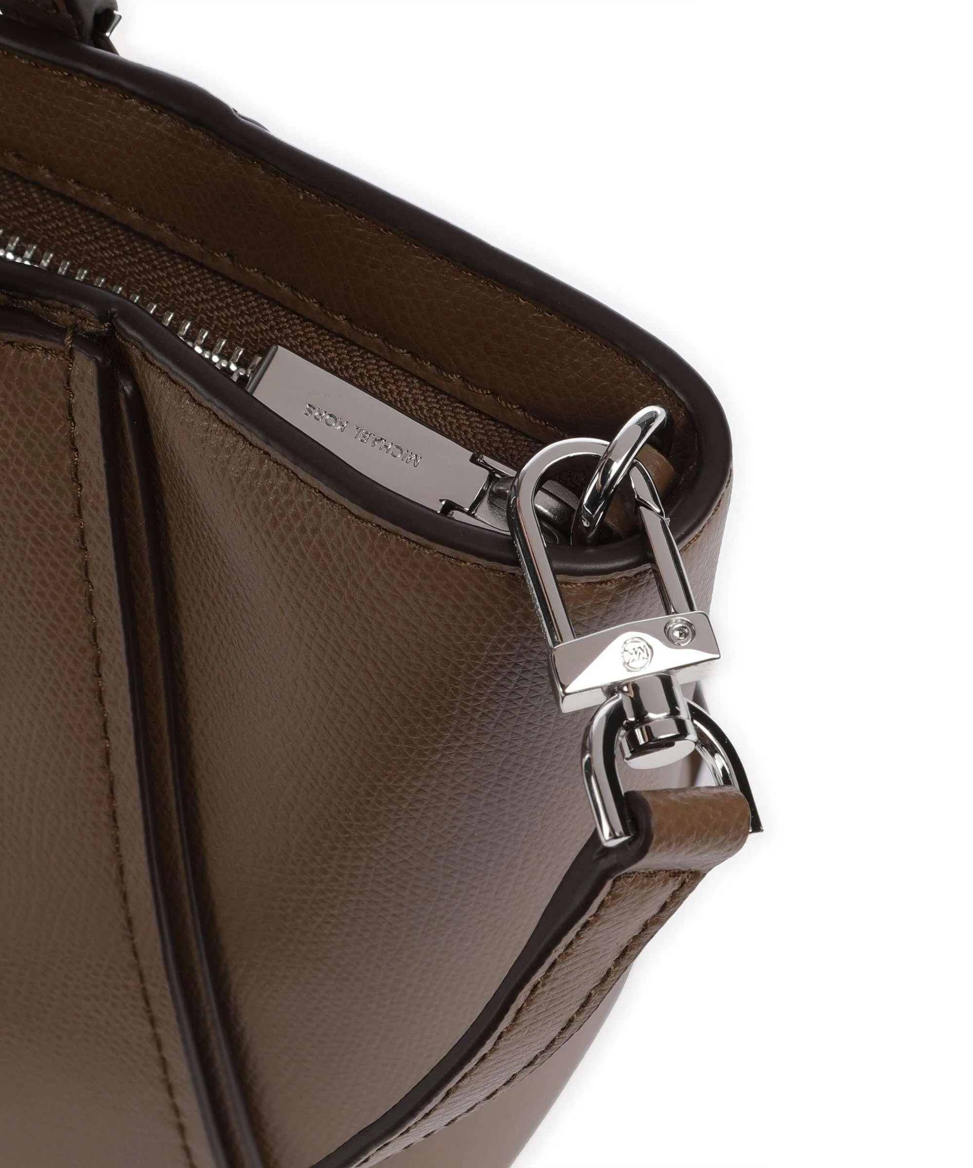  Michael Kors Taryn Borsa a mano pelle di vacchetta grana marrone  