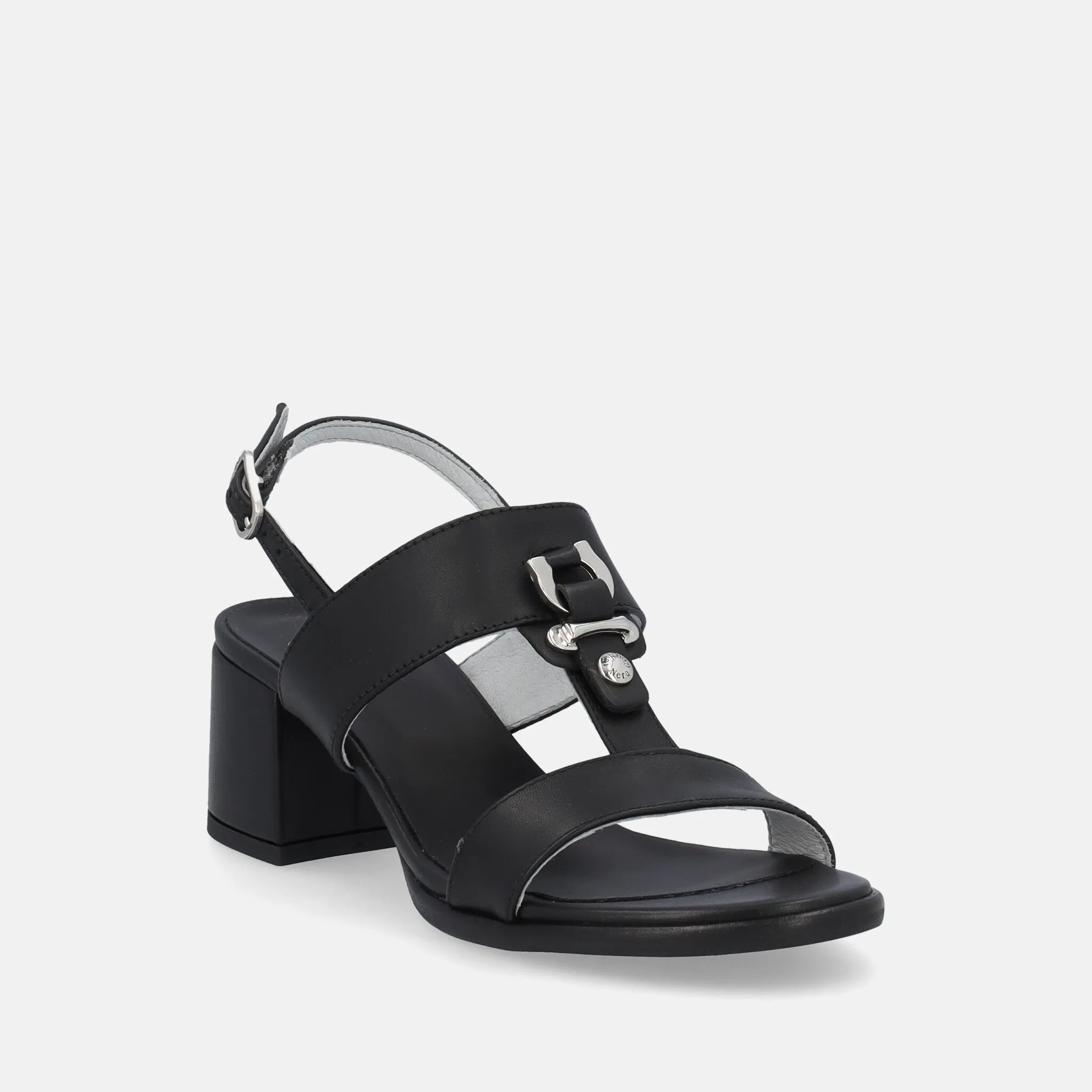 NERO GIARDINI SANDALI CON TACCO