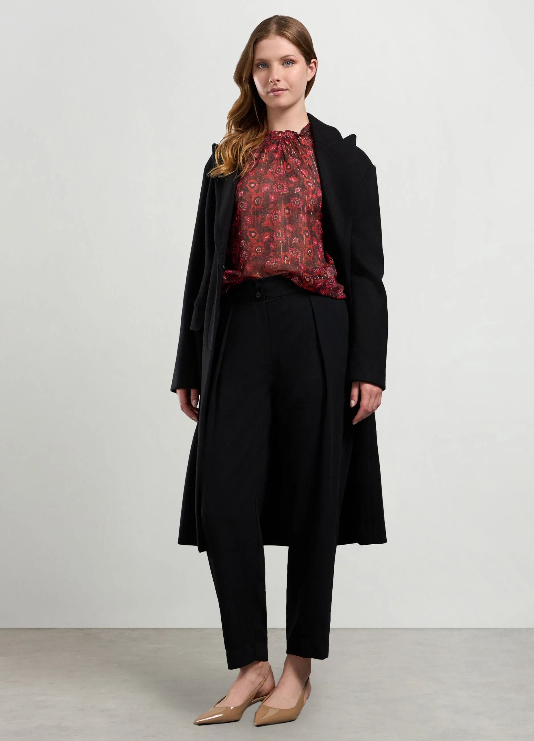 NICE & CHIC  Pantaloni crepe donna