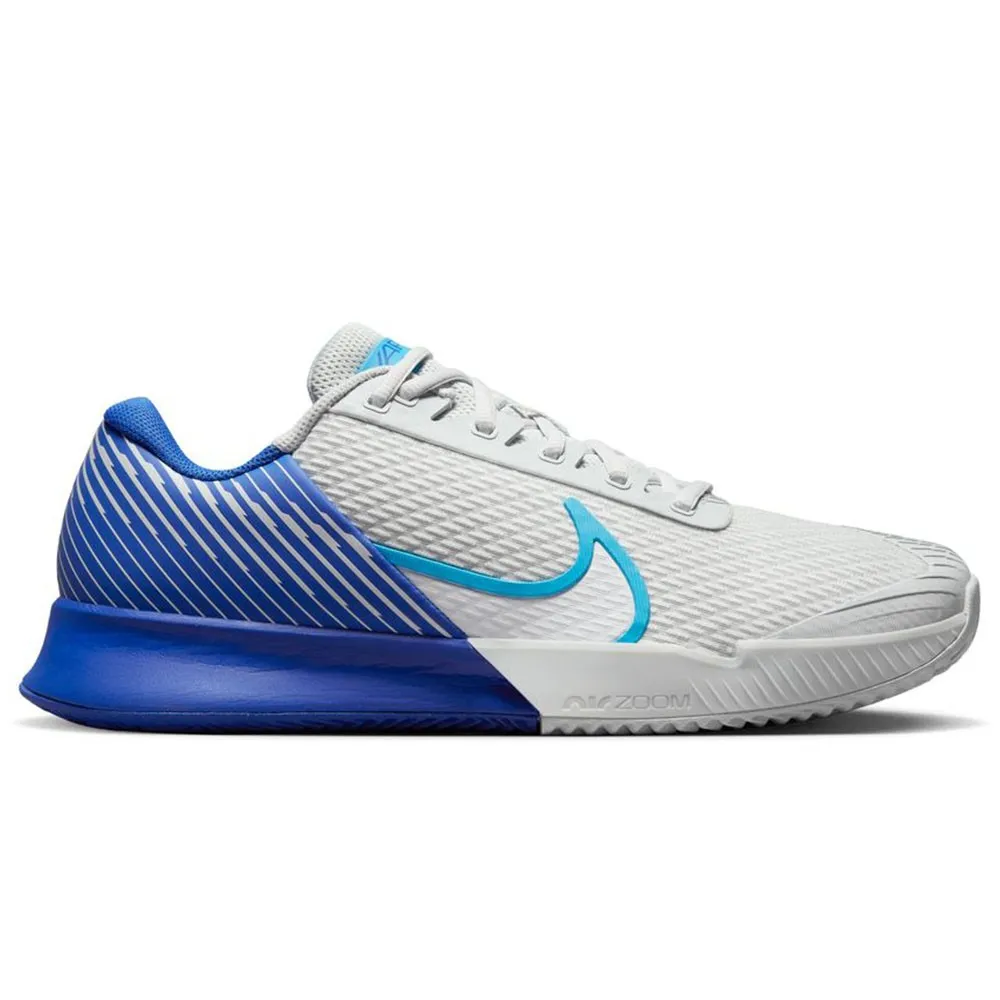 Nike Tennis Zoom Vapor Pro 2 Clay Bianco Blu Azzurro - Scarpe Da Tennis Uomo