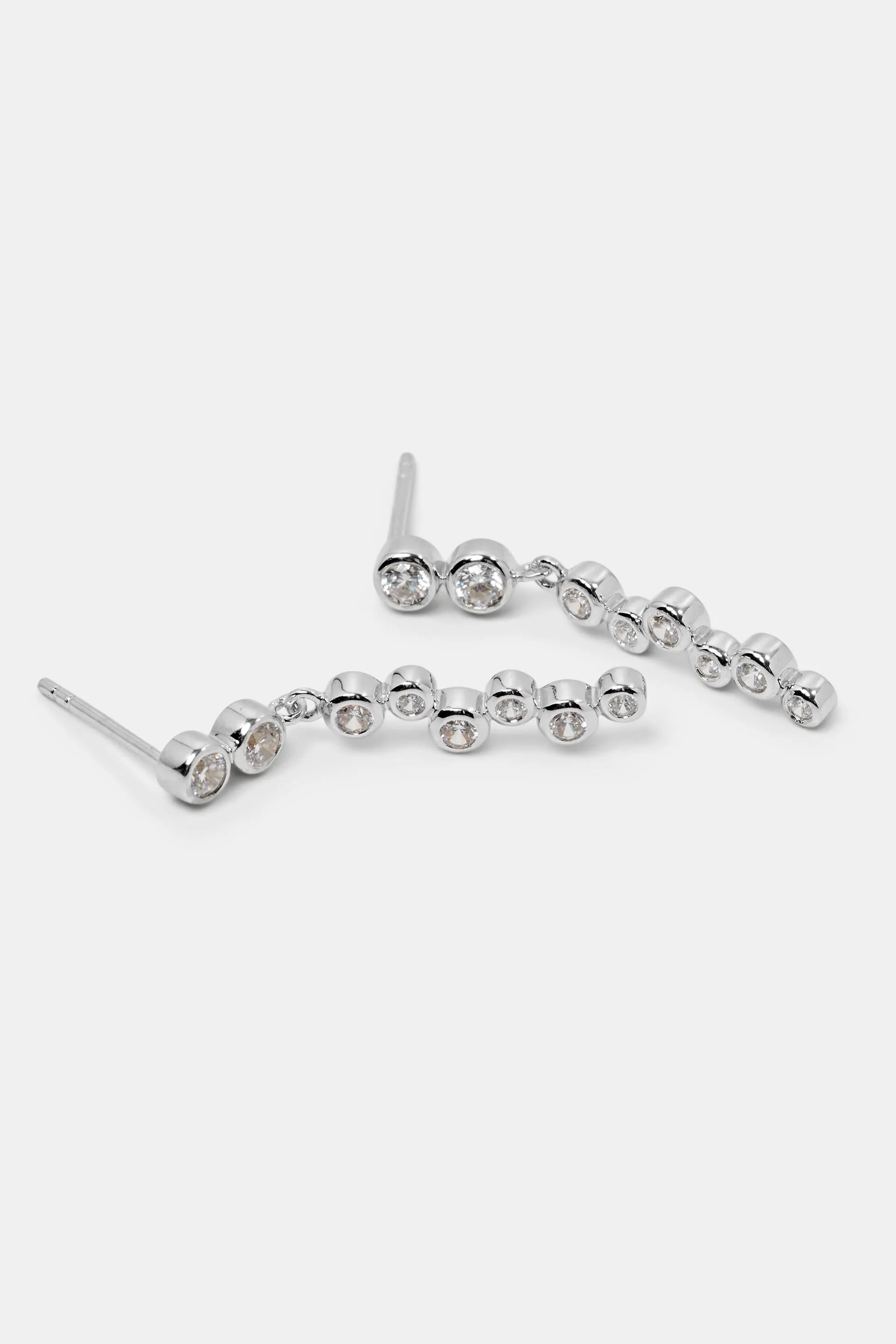 Orecchini in argento sterling con zirconi