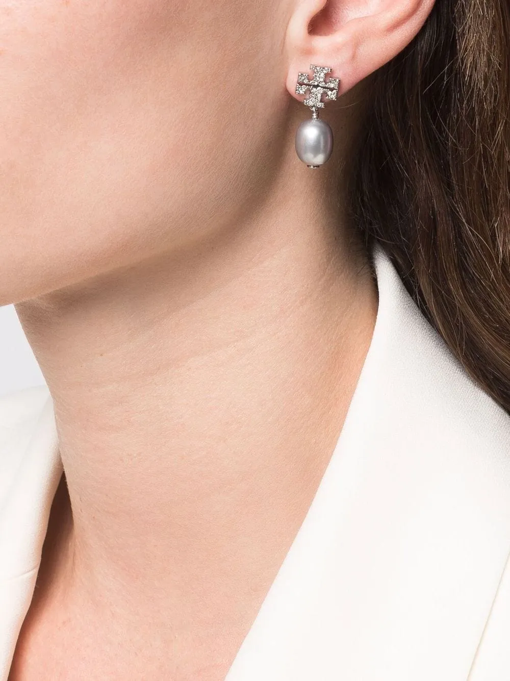 Orecchini pendenti kira in argento - donna