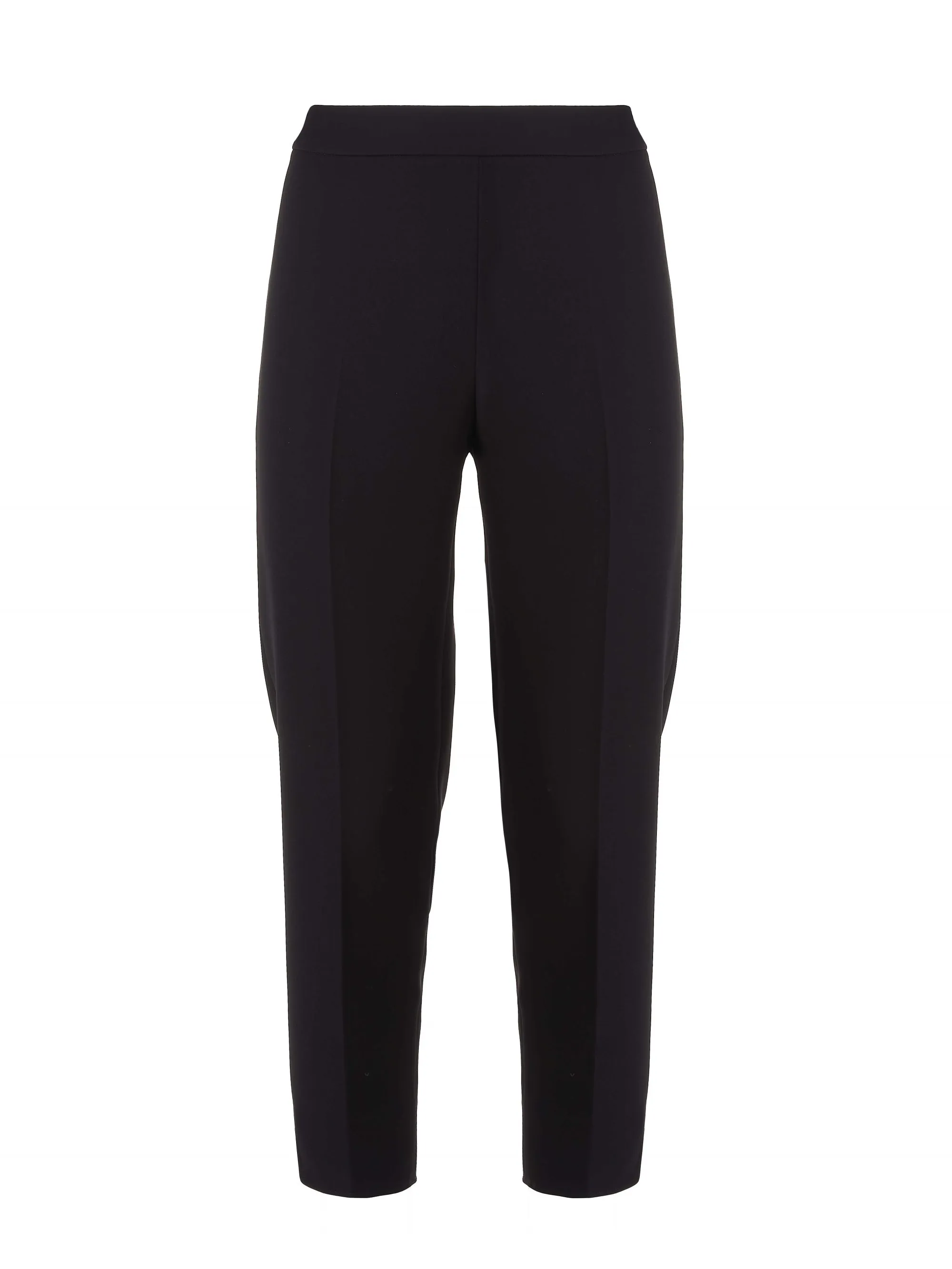 PANTALONE NERO DESIGN CROP