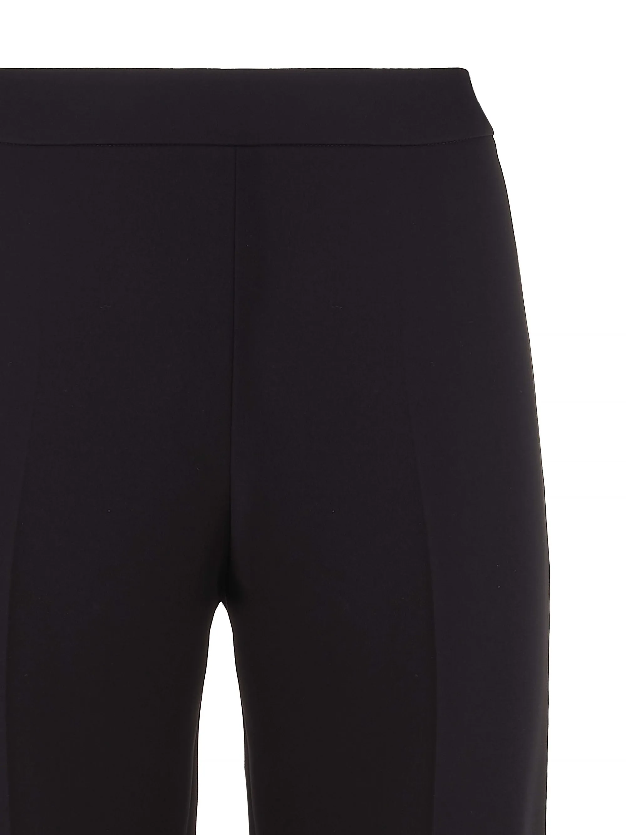 PANTALONE NERO DESIGN CROP