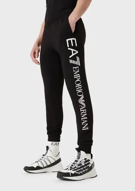 Pantalone Uomo EA7 Emporio Armani 8NPPB5 0203 Nero Bianco