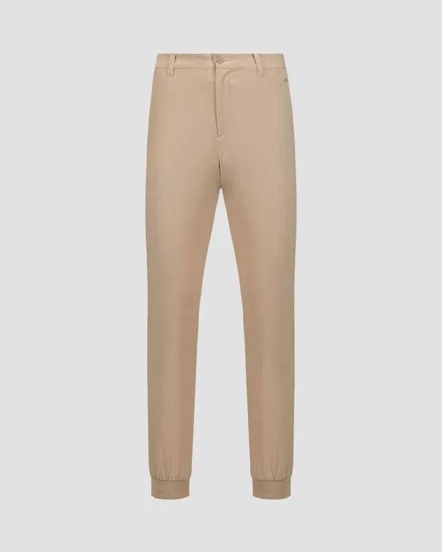 Pantaloni beige da uomo J.Lindeberg Cuff Jogger Pant