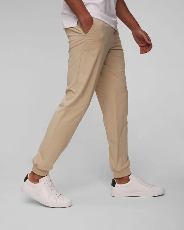 Pantaloni beige da uomo J.Lindeberg Cuff Jogger Pant
