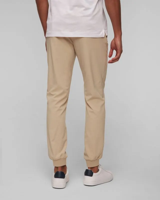 Pantaloni beige da uomo J.Lindeberg Cuff Jogger Pant