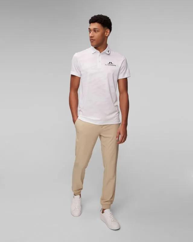 Pantaloni beige da uomo J.Lindeberg Cuff Jogger Pant