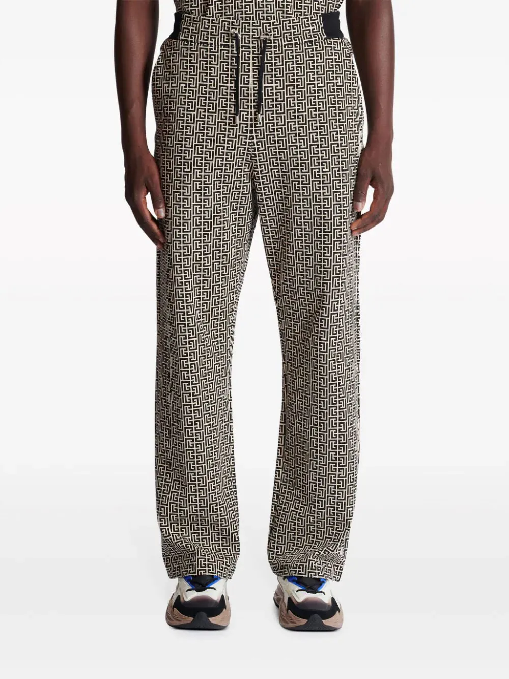 Pantaloni con monogramma PB labirinto