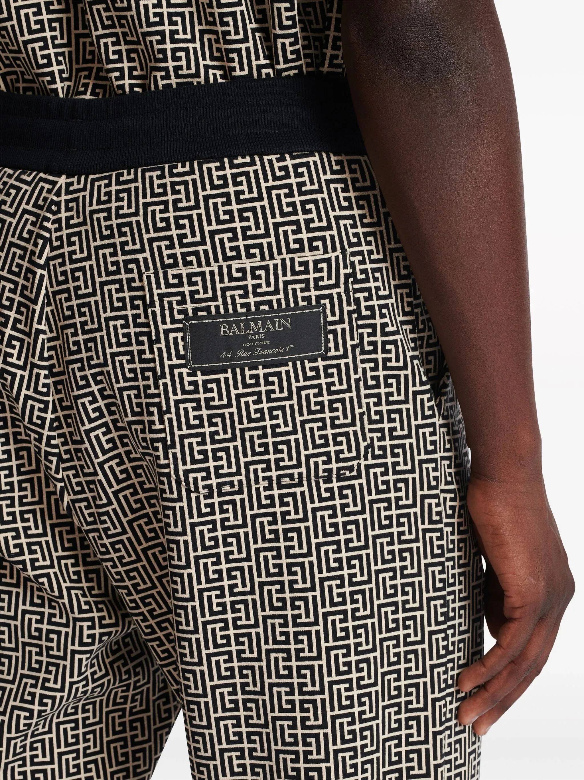 Pantaloni con monogramma PB labirinto