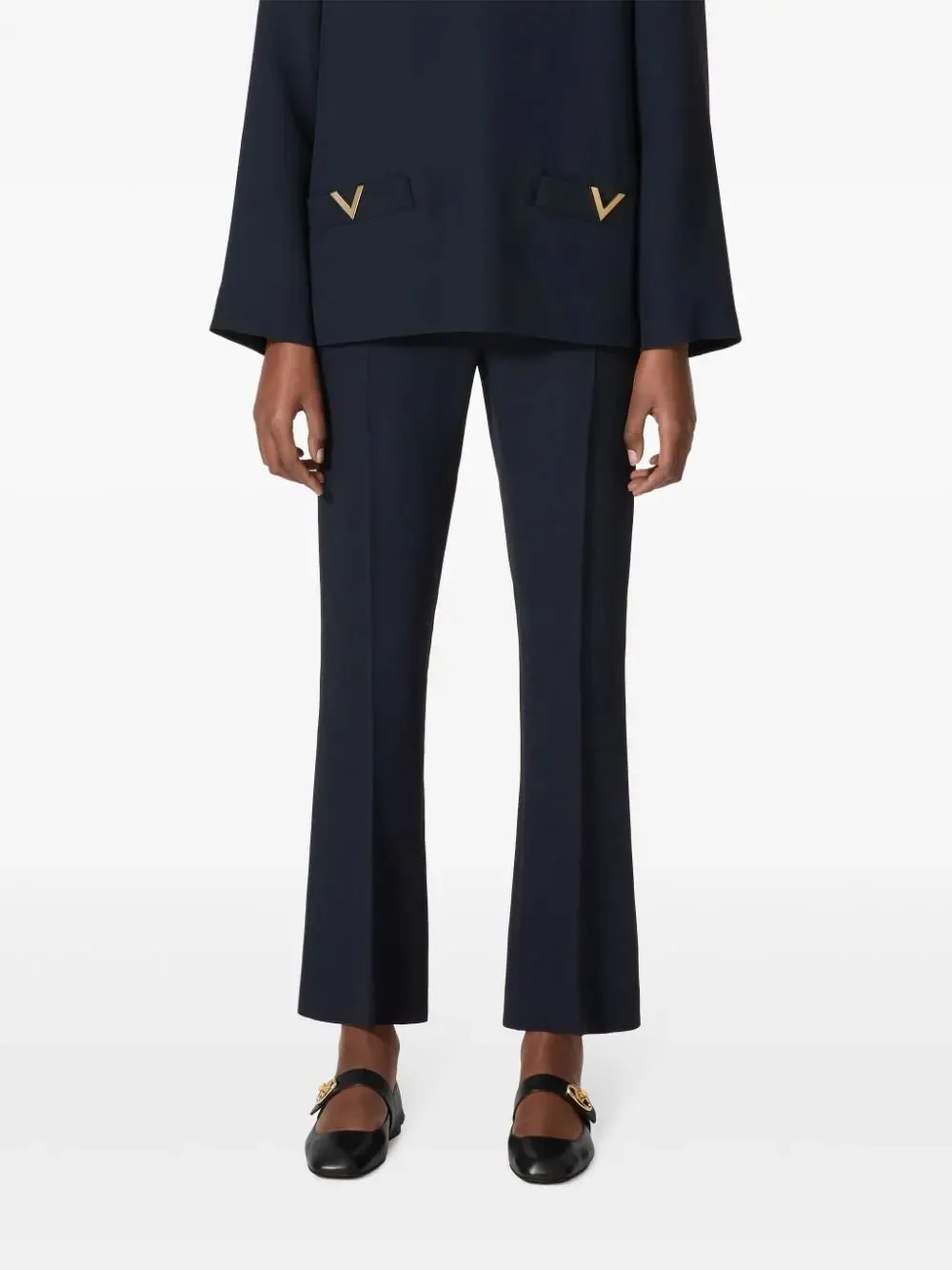 Pantaloni crop