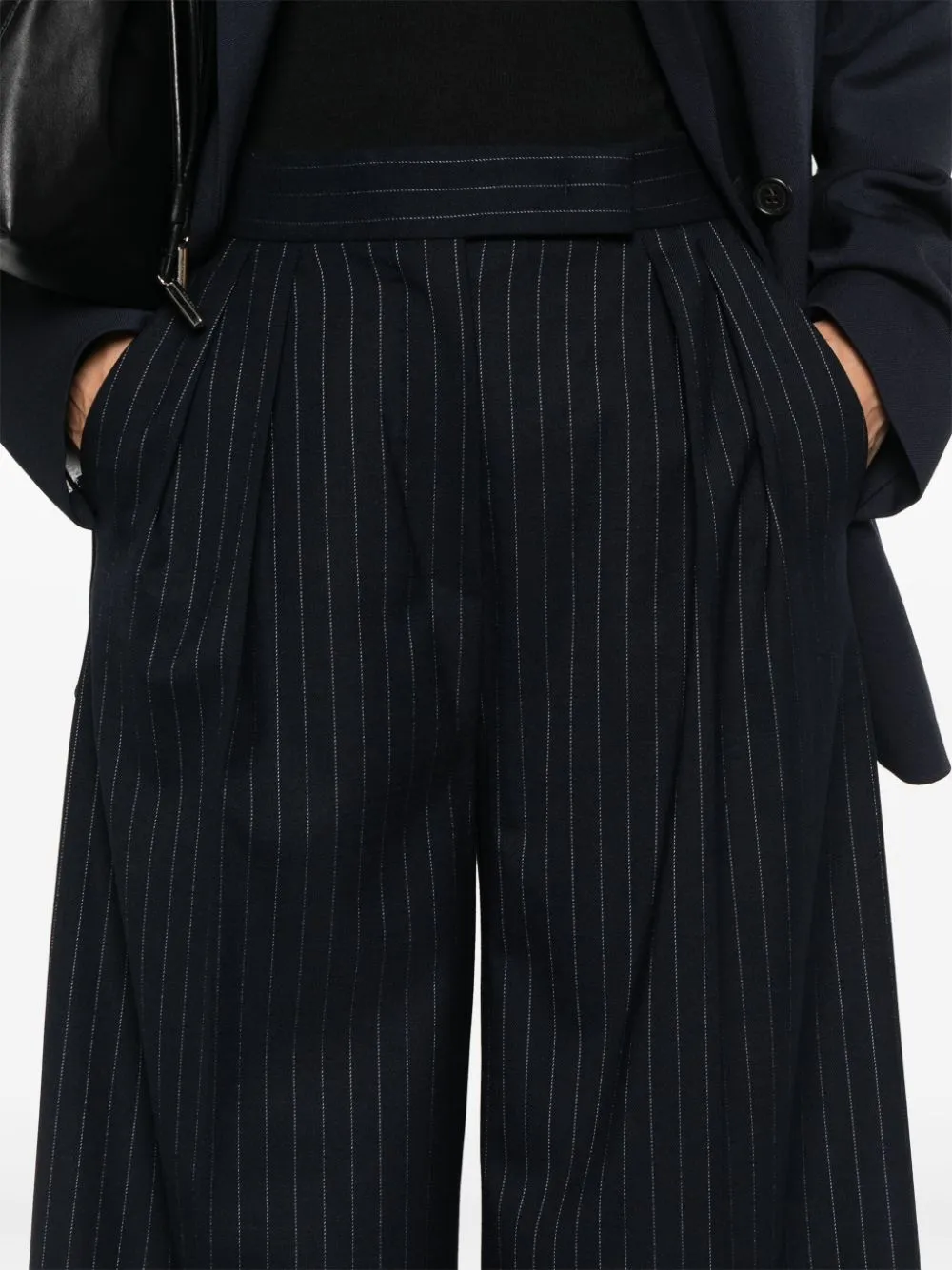 Pantaloni gessati Bacca