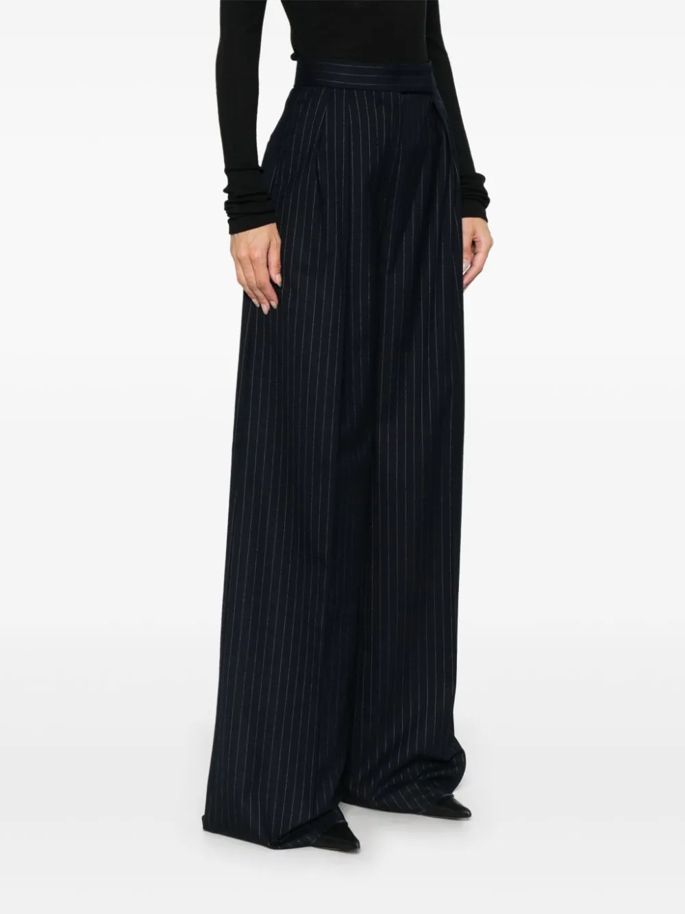 Pantaloni gessati Bacca