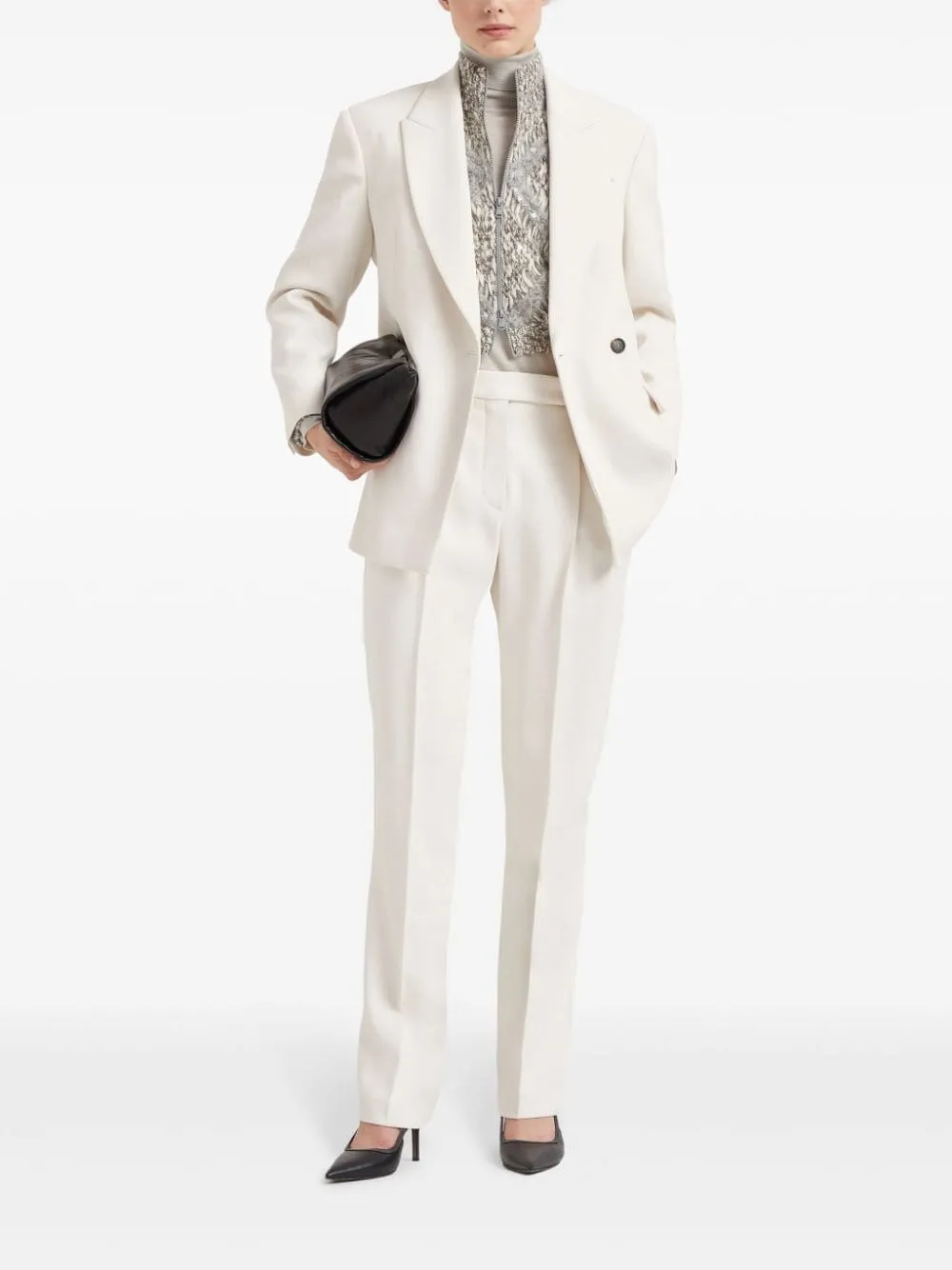 Pantaloni sartoriali a vita alta