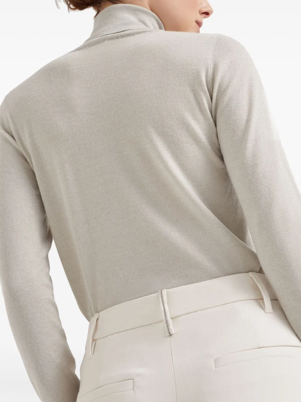 Pantaloni sartoriali a vita alta