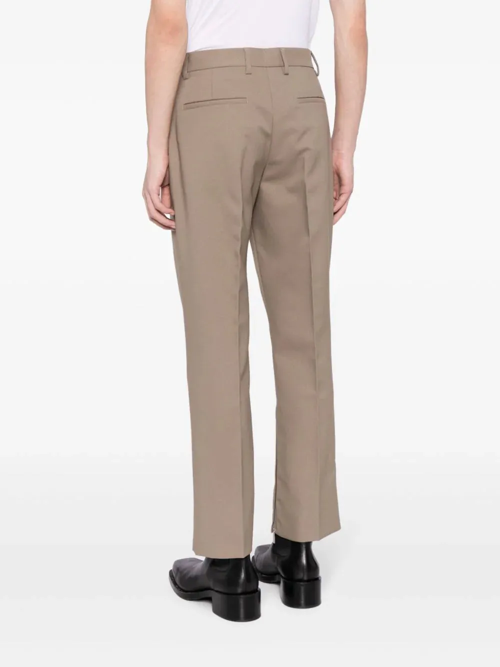 Pantaloni sartoriali con zip