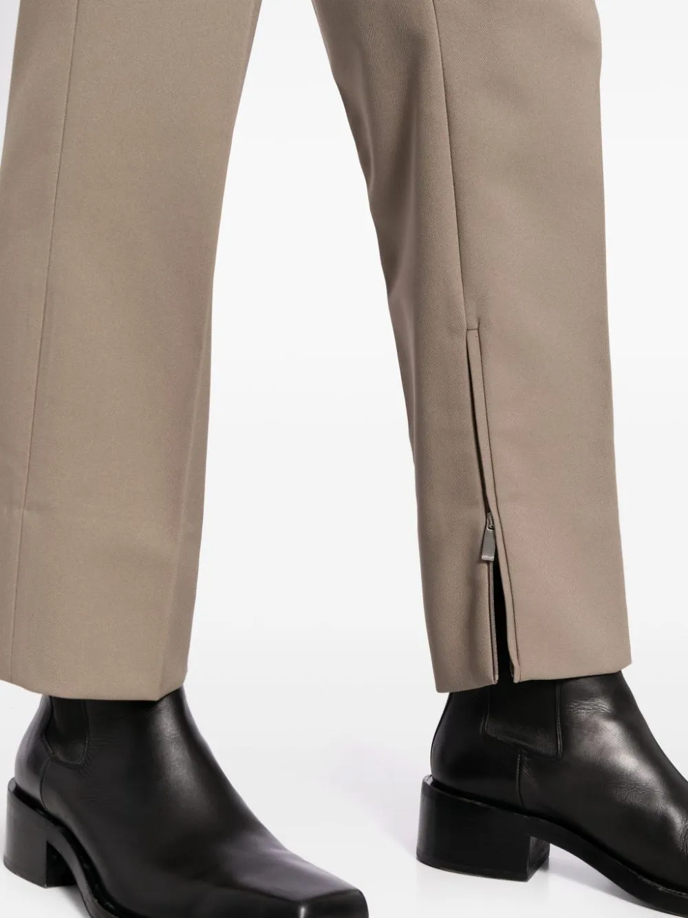Pantaloni sartoriali con zip