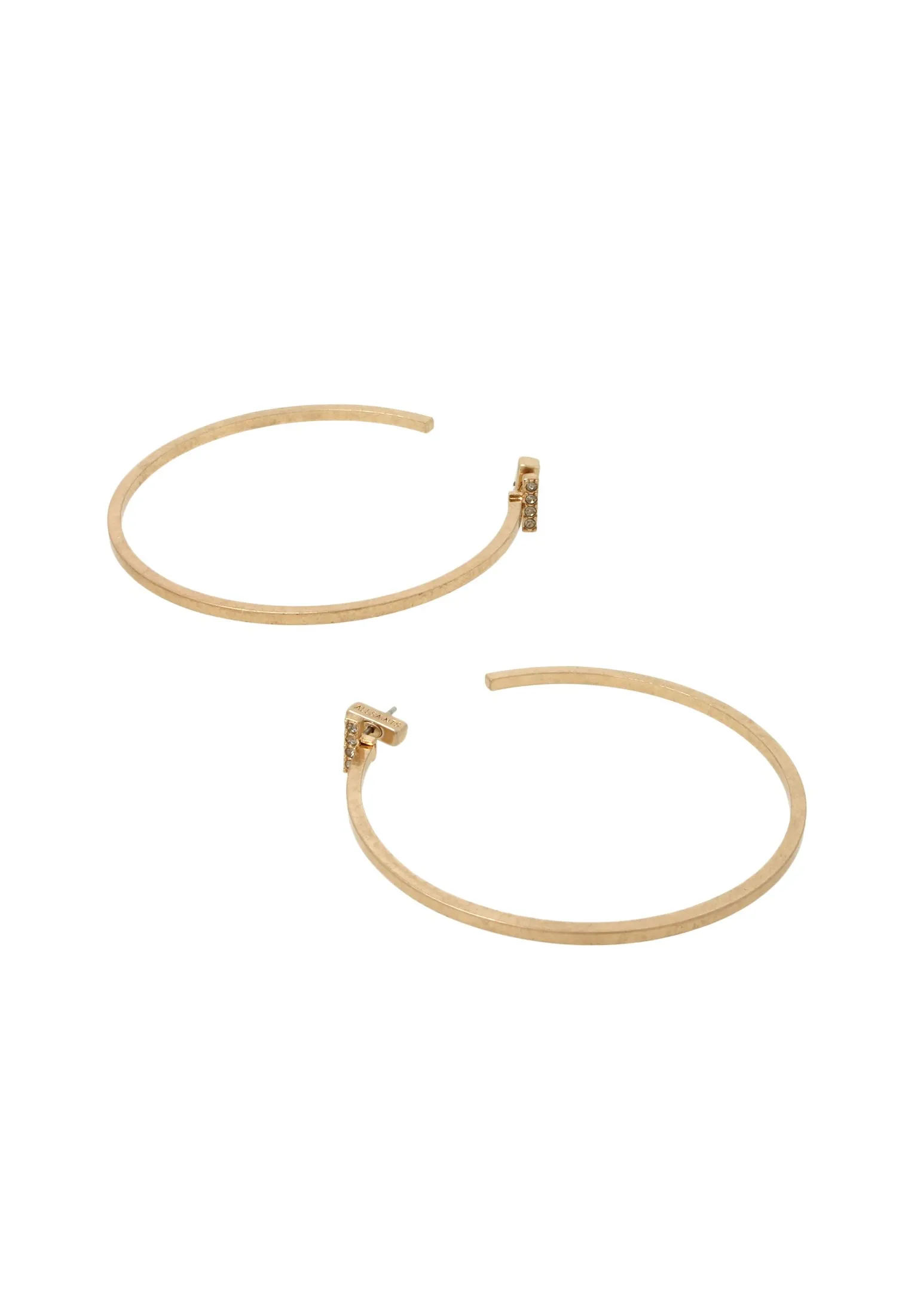 PAVE BAR HOOP  - Orecchini