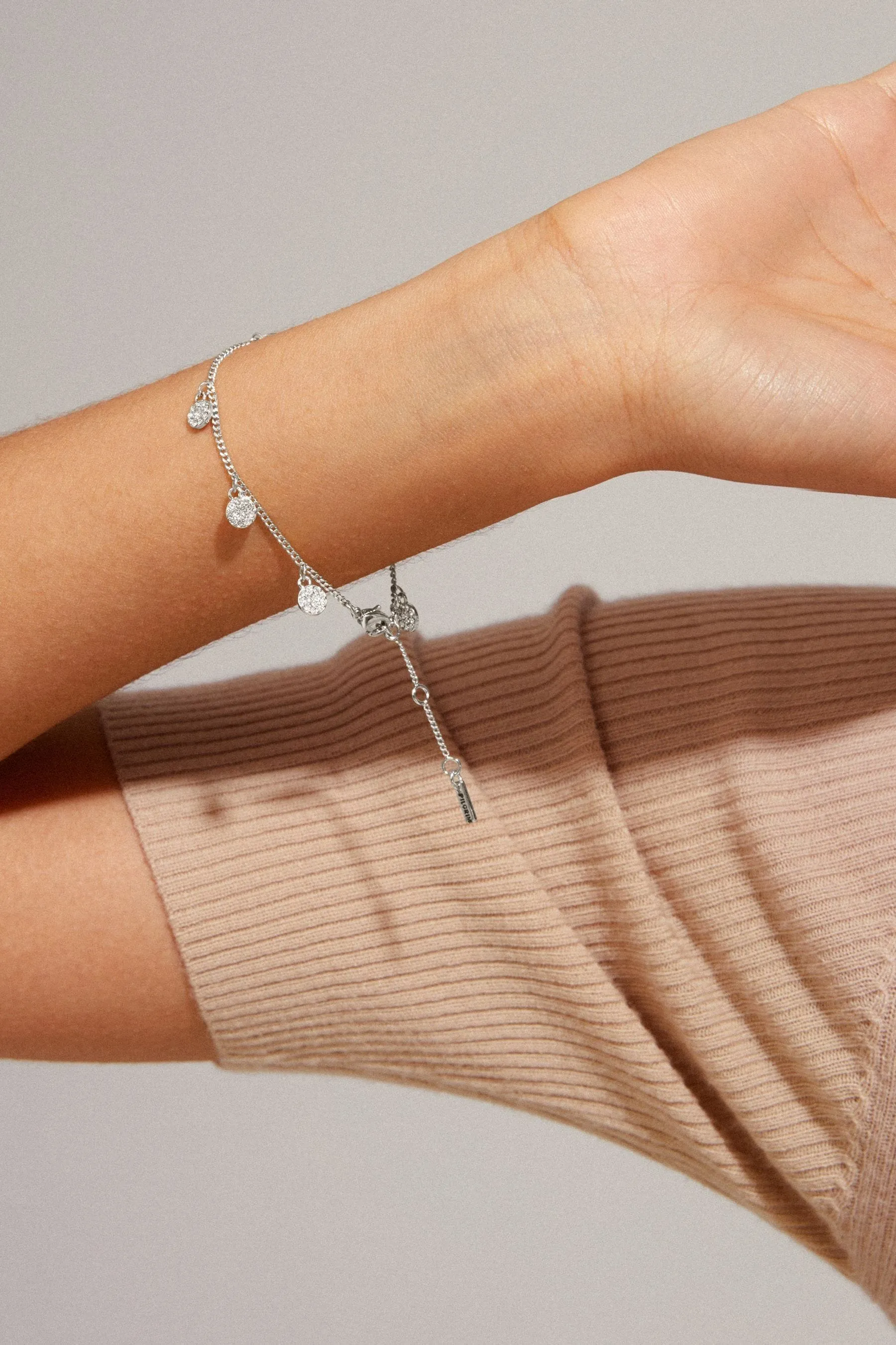 PILGRIM - Chayenne - Bracciale con pendenti in tessuto riciclato