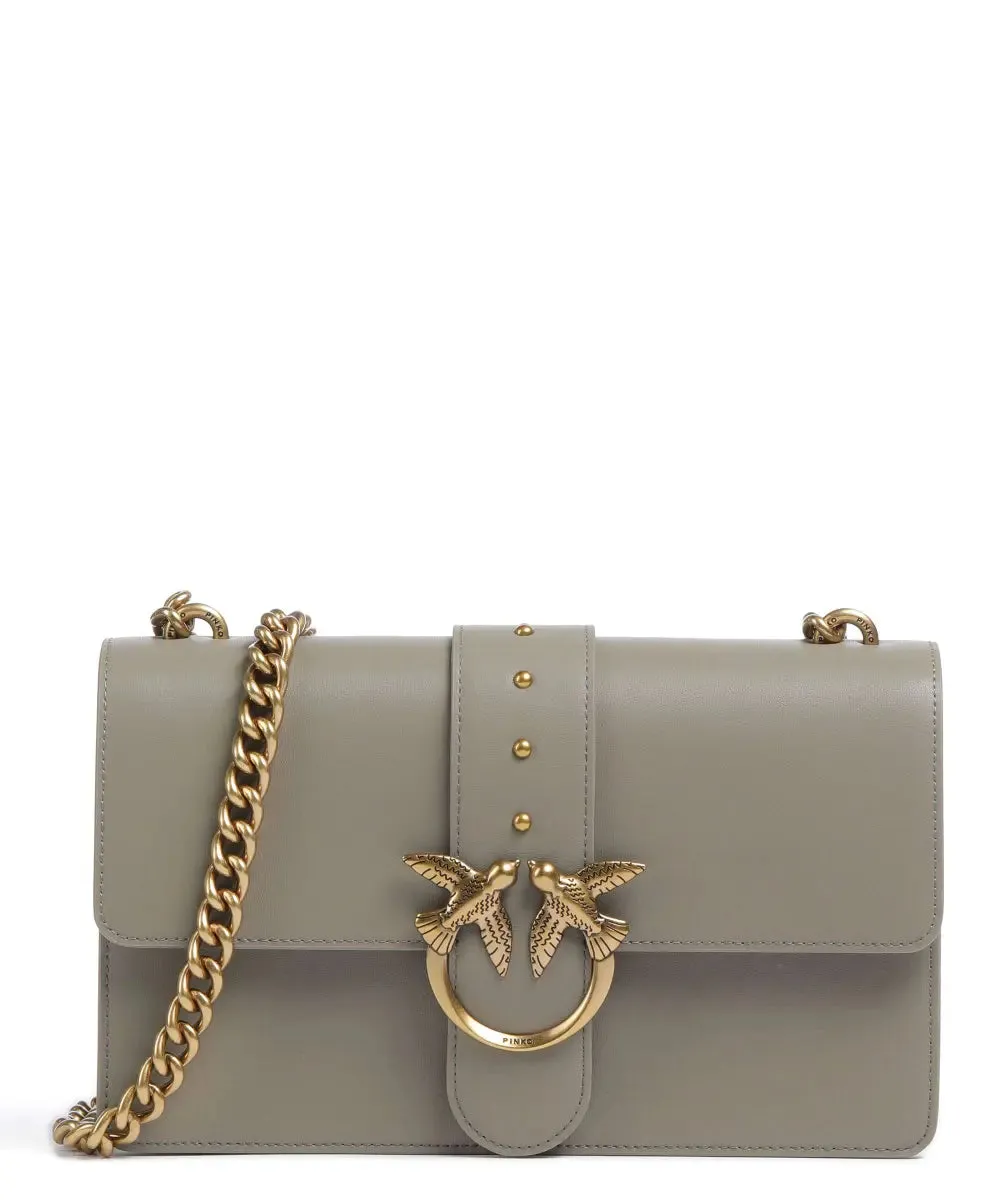 Pinko Love One Classic Borsa a tracolla pelle di vacchetta