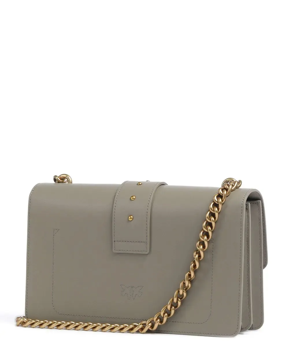 Pinko Love One Classic Borsa a tracolla pelle di vacchetta