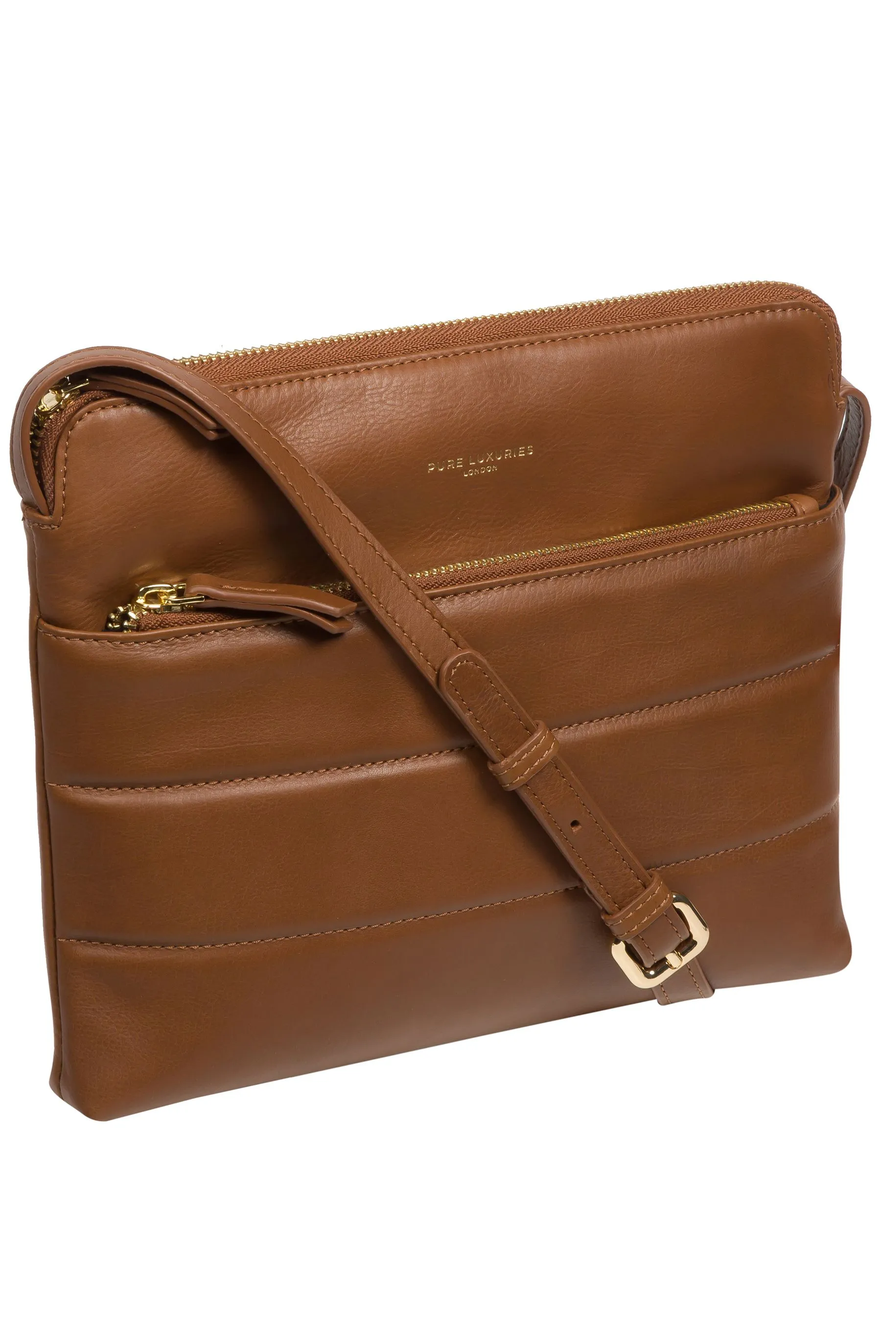 Pure Luxuries London - Finola - Borsa a tracolla in pelle nappa