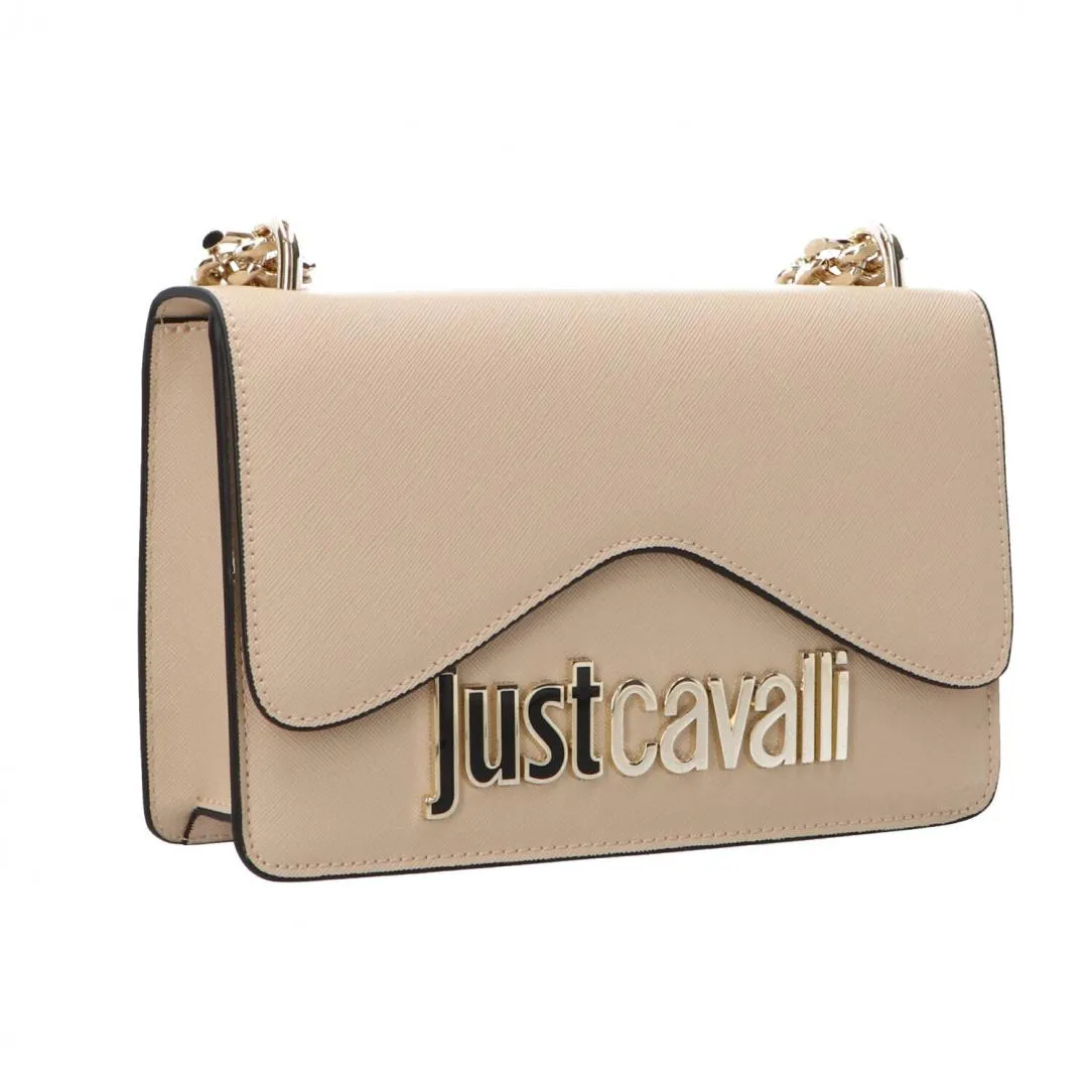 Range B metal lettering saffiano Beige