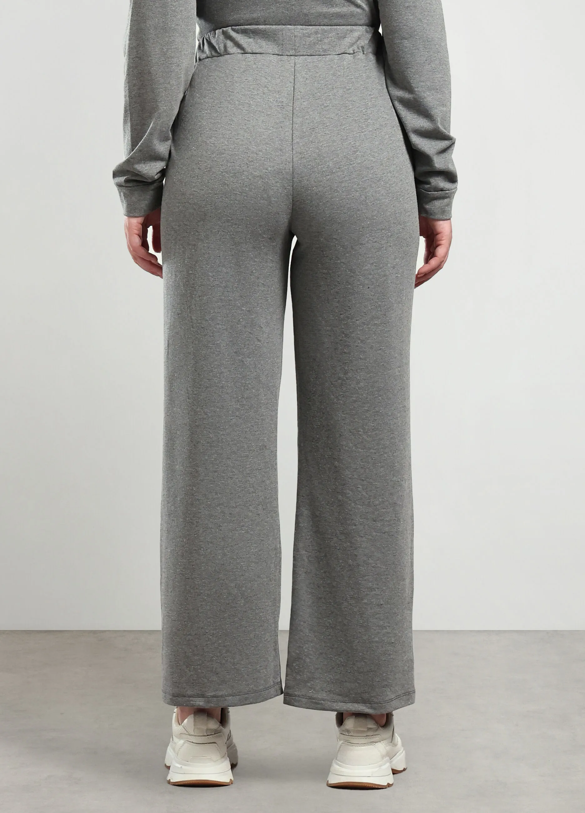 ROSA THEA  Pantaloni misto cotone donna curvy 