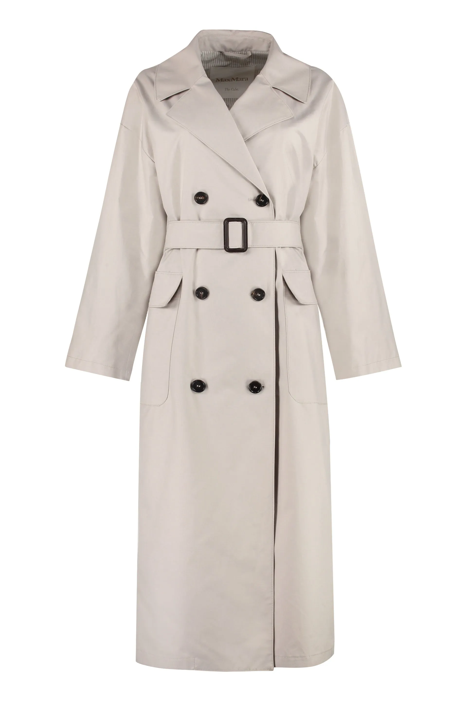 S MAX MARA The Cube - Trench coat Atrench in gabardine