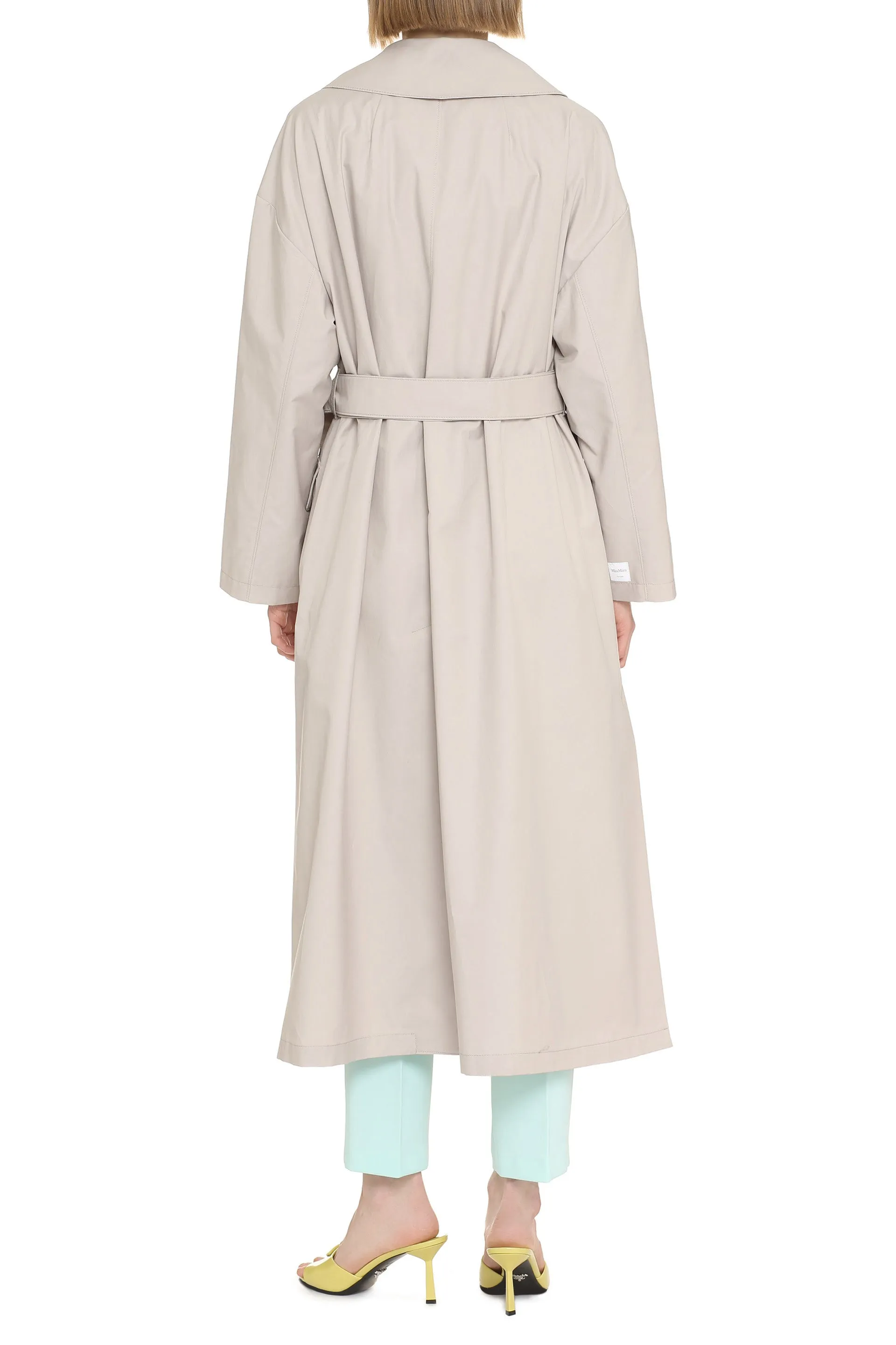 S MAX MARA The Cube - Trench coat Atrench in gabardine