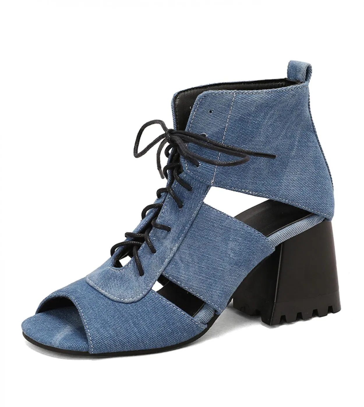 Sandali da donna alla moda Scarpe estive in pelle PU per donna 2023 Eleganti tacchi alti Sandali da donna Scarpe da donna string