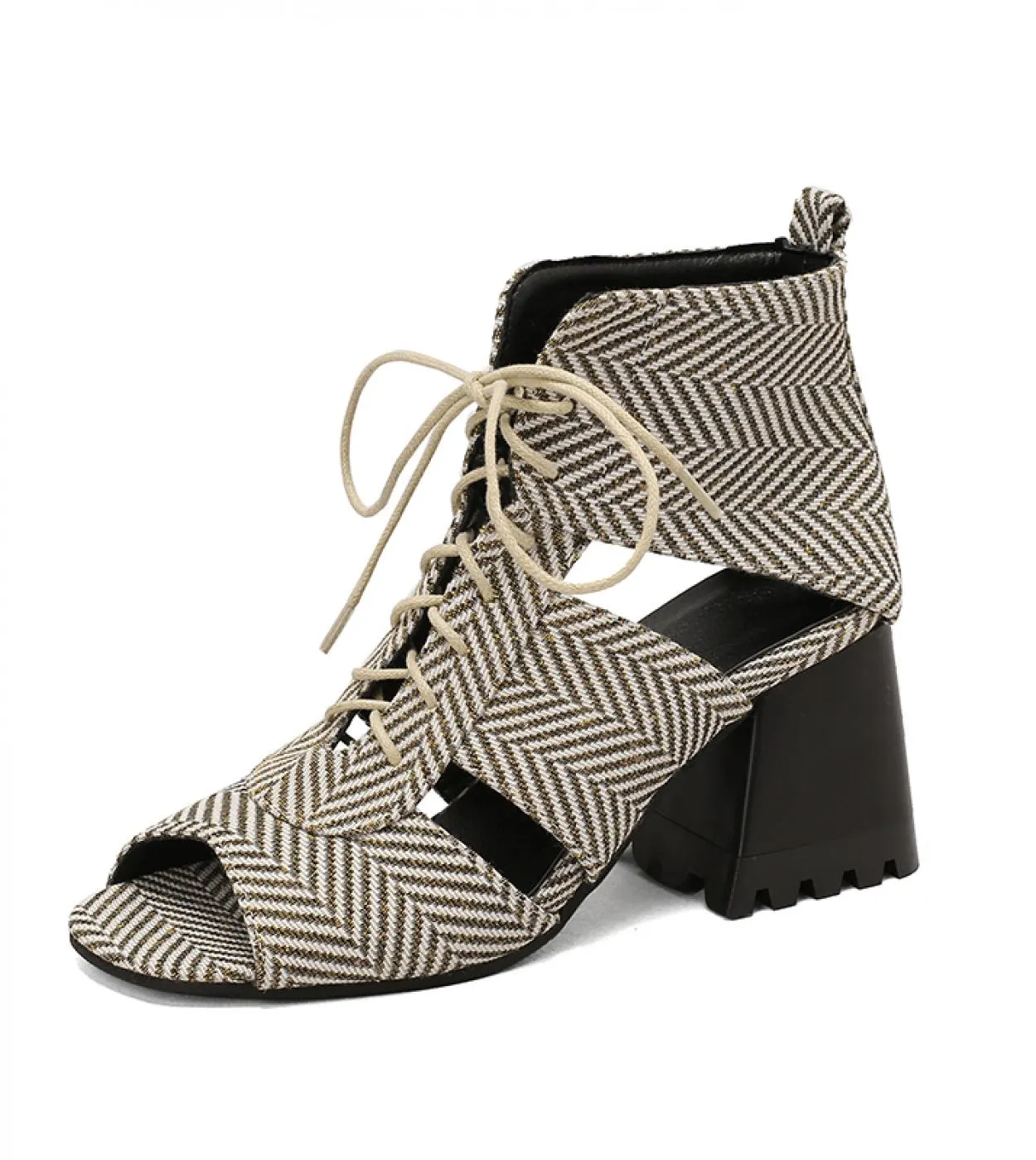 Sandali da donna alla moda Scarpe estive in pelle PU per donna 2023 Eleganti tacchi alti Sandali da donna Scarpe da donna string