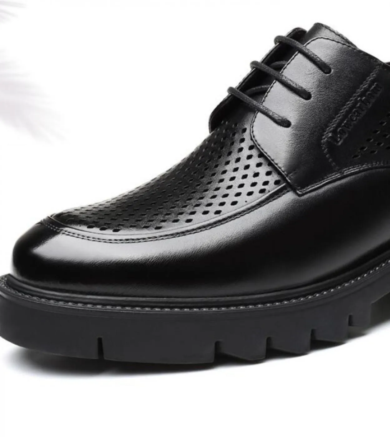 Sandalo da uomo da 10 cm Tacco invisibile Sandali eleganti da uomo da 8 cm Scarpe formali Scarpe da sposa più alte da uomo trasp