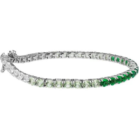SARNIORO Bracciale tennis in argento 925 degradè