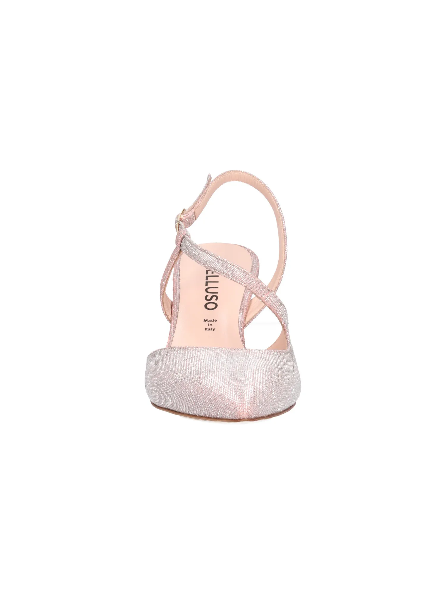 Scarpa elegante con tacco fino Melluso da donna rosa glitter