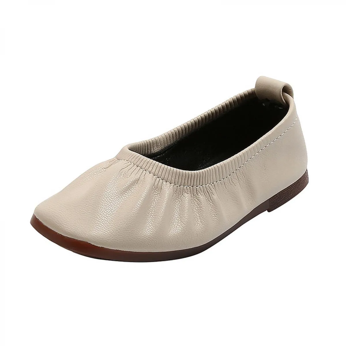 Scarpe basse da principessa per ragazze Scarpe eleganti in morbida pelle traspirante per feste Balletto Danza Slipon Copriscarpe