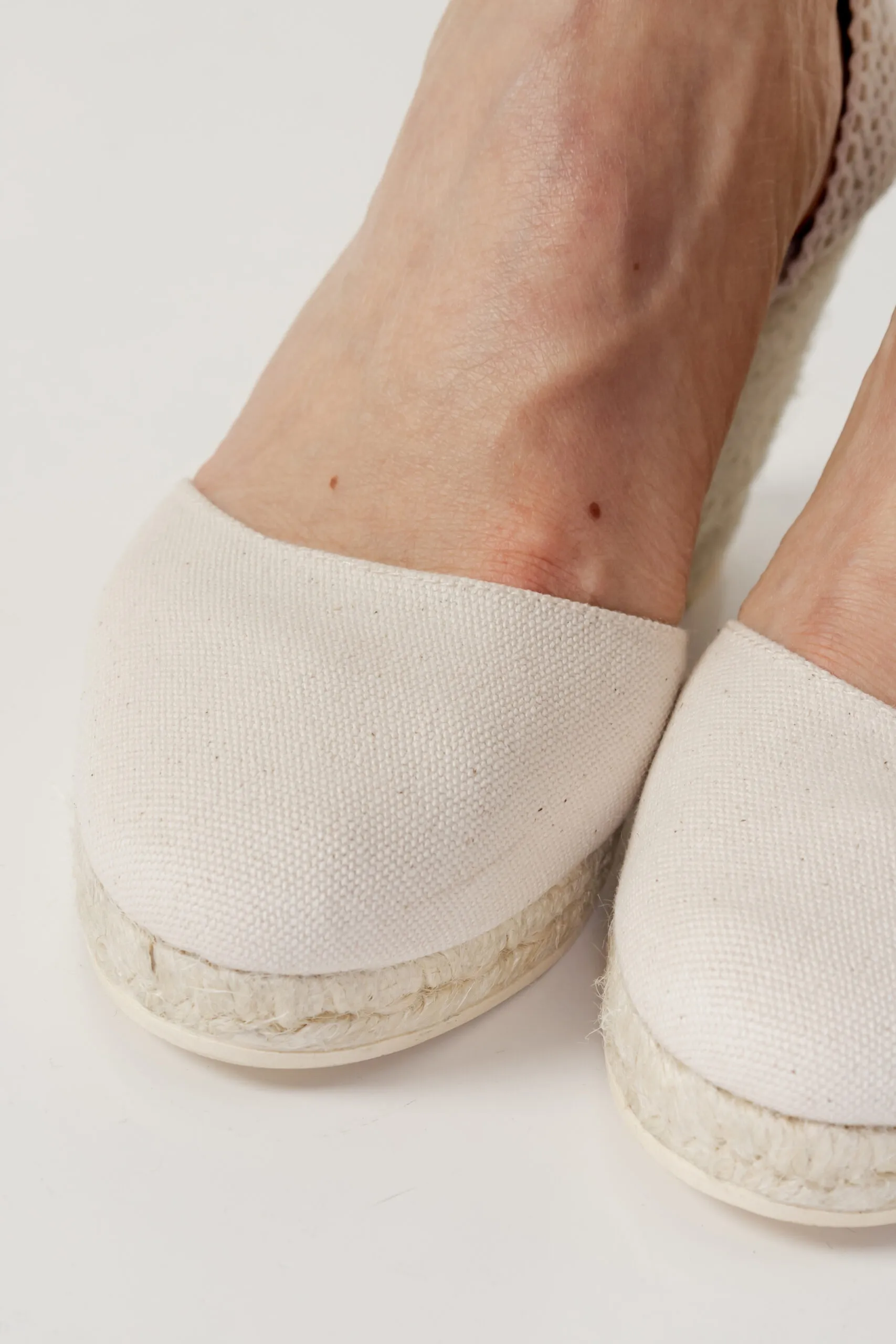 Scarpe con tacco Espadrilles colin color melange espadrilles crudo Panna