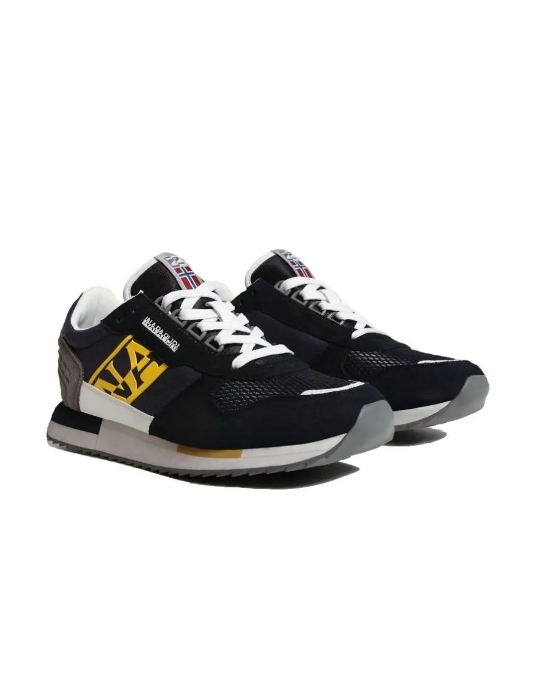 Scarpe da ginnastica Napapijri Virtus grigie / gialle / blu scuro