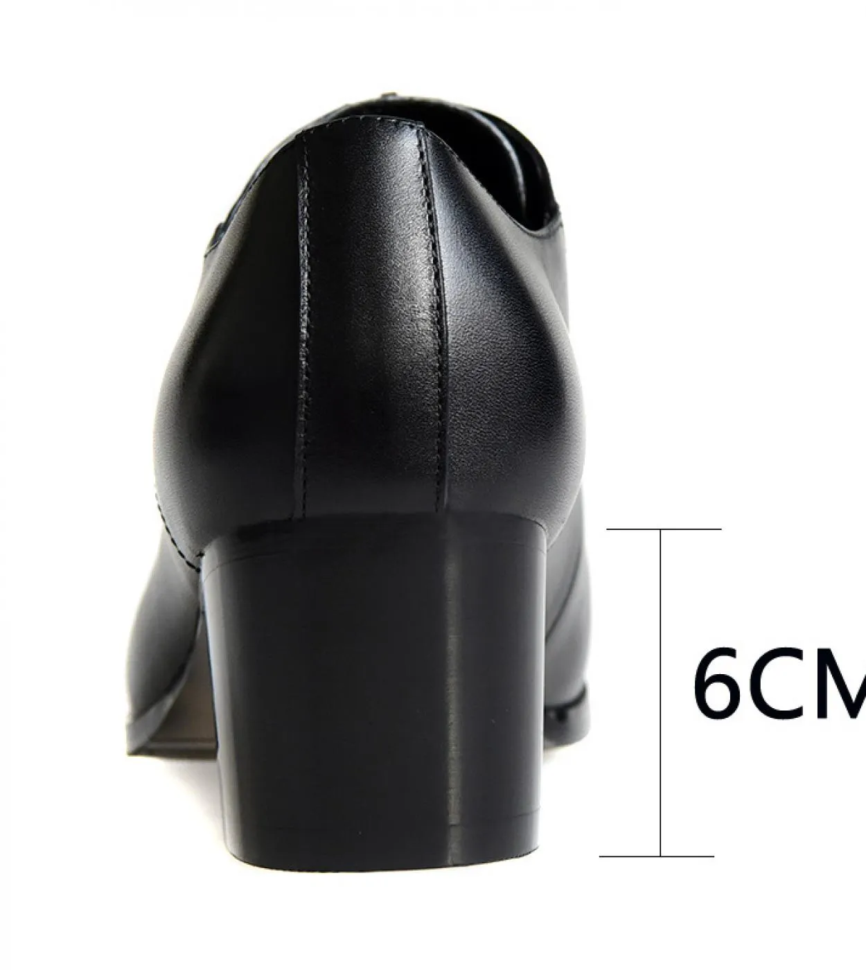 Scarpe eleganti da uomo con tacchi alti 2022 Nuovo stile Vera pelle di mucca Qualità Lusso Casual Marrone Bianco Nero Scarpe da
