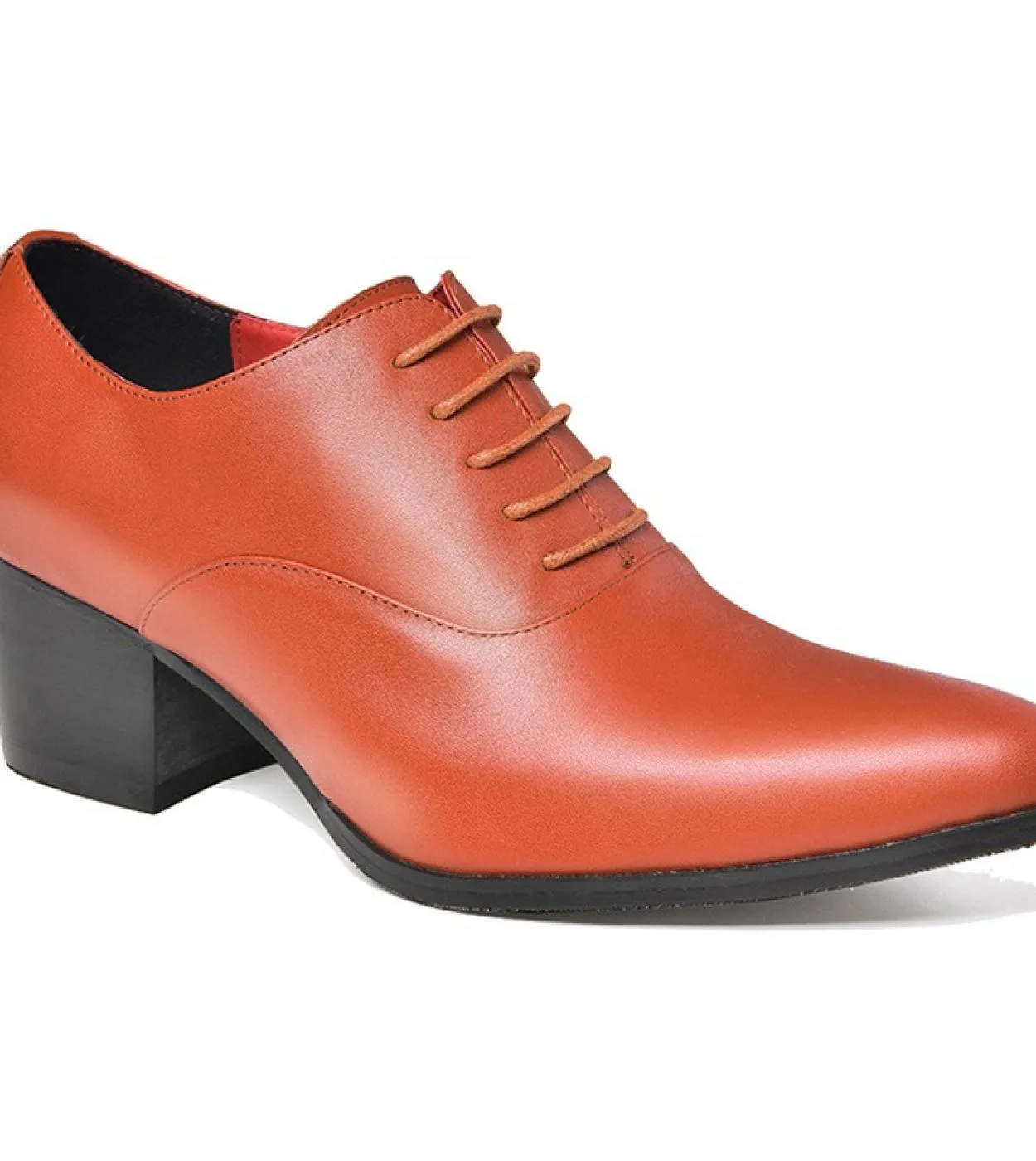 Scarpe eleganti da uomo con tacchi alti 2022 Nuovo stile Vera pelle di mucca Qualità Lusso Casual Marrone Bianco Nero Scarpe da