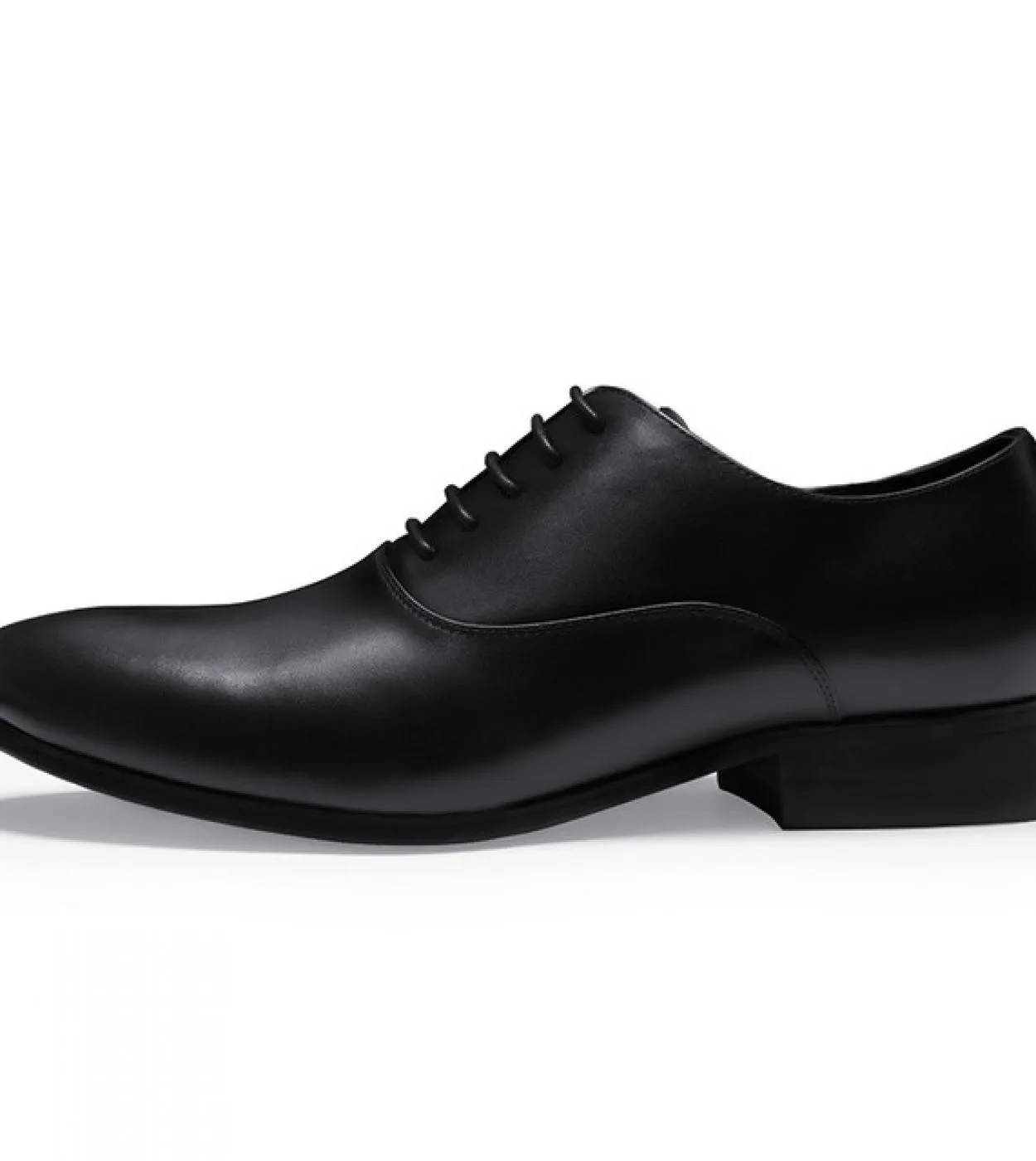Scarpe eleganti da uomo italiane 2023 New Style Luxury Genuine Leather 3 Cm Heels Wedding Business Shoes For Male Handmade Socia
