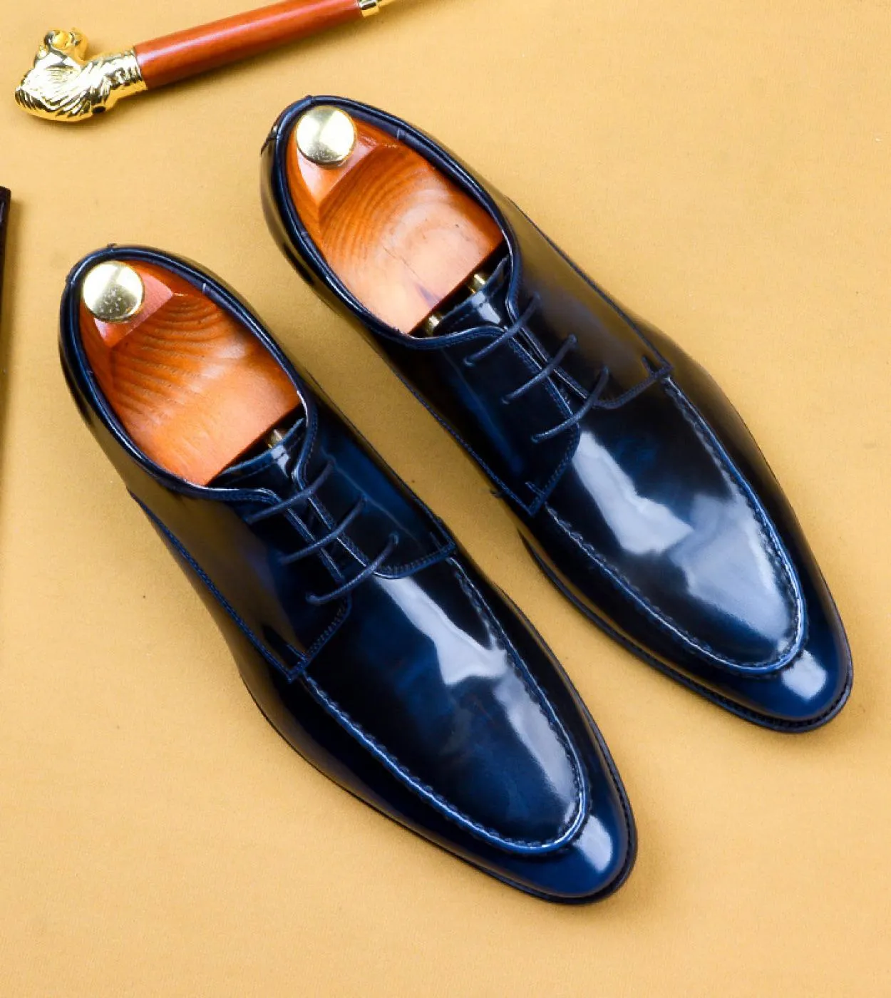 Scarpe eleganti da uomo Scarpe in vera pelle di lusso da uomo in vera pelle Novità