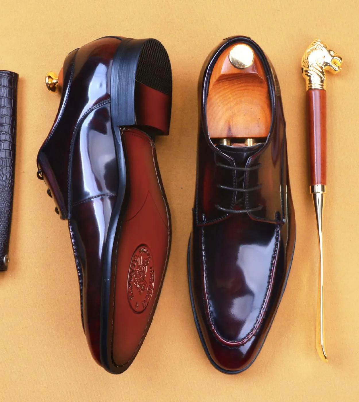 Scarpe eleganti da uomo Scarpe in vera pelle di lusso da uomo in vera pelle Novità
