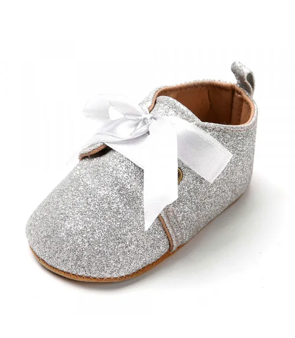 Scarpine neonata animalier glitter