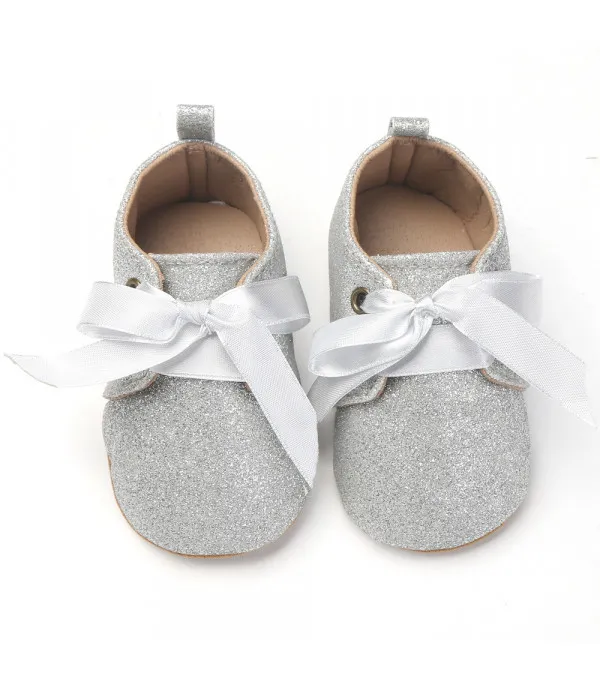 Scarpine neonata animalier glitter