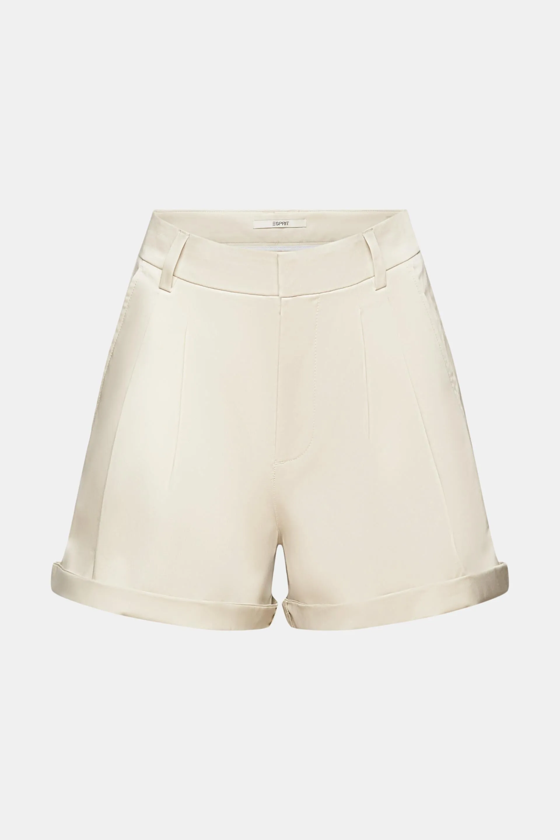 Shorts lavati in raso