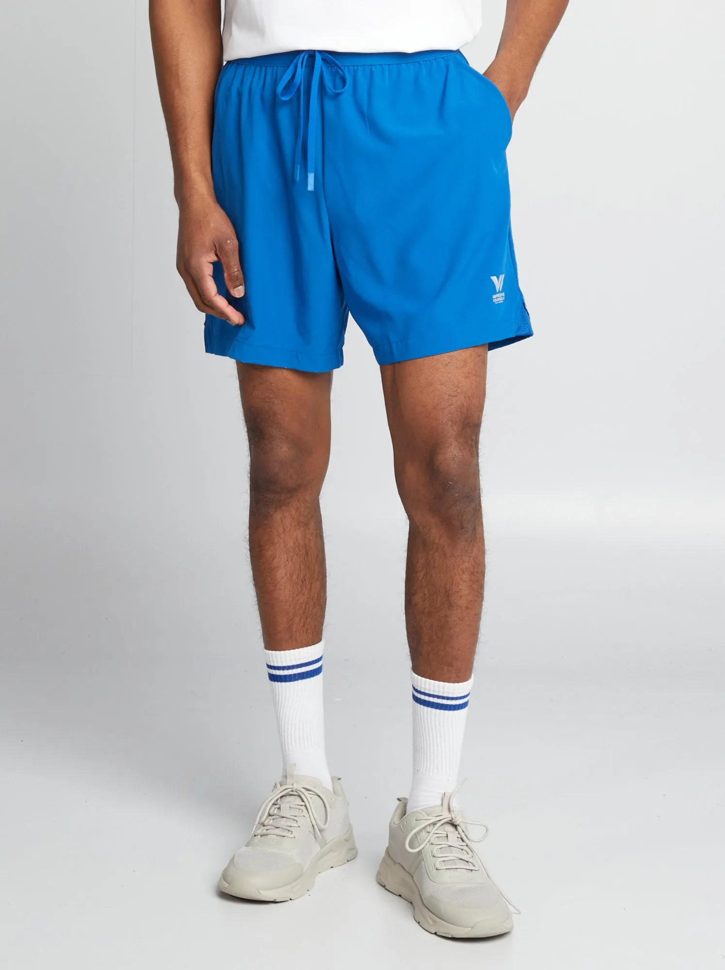 Shorts sportivi leggeri - BIANCO