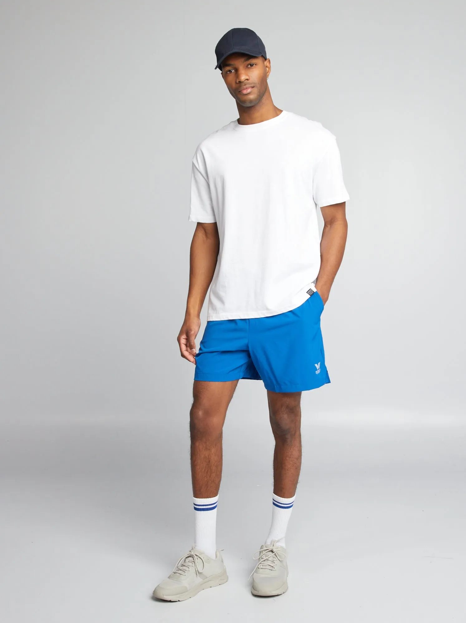 Shorts sportivi leggeri - BIANCO