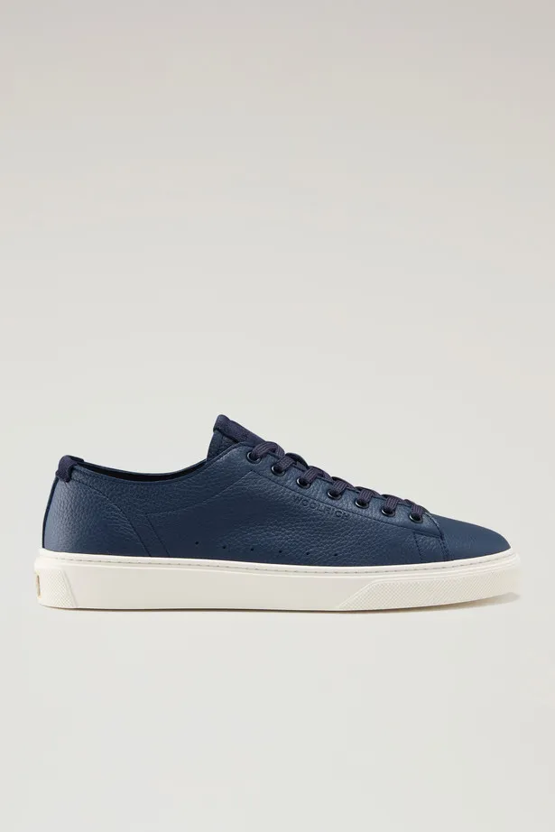 Sneakers Cloud Court in pelle bottalata                                                                                         